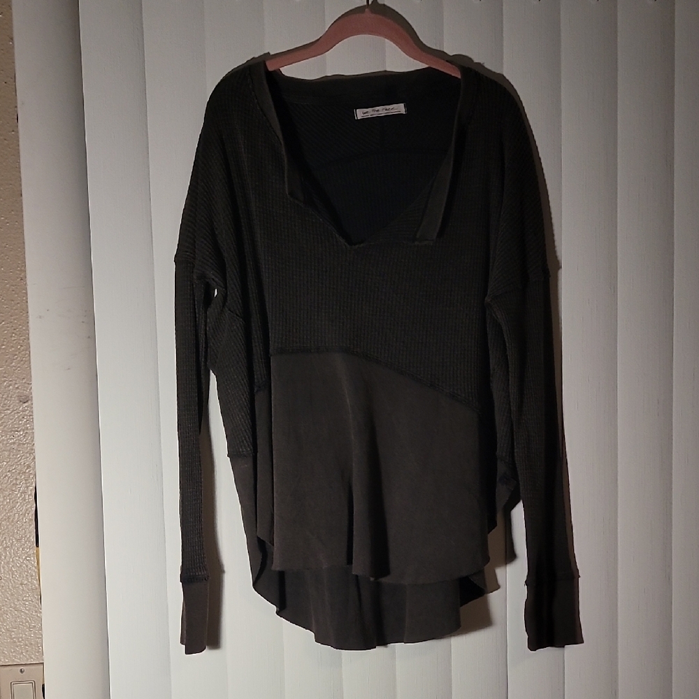 Free People Monterey Thermal Shirt